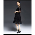 Elegante süße Prinzessin Black Lace Dress für Damen